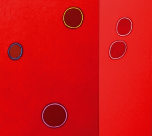 Tatz, Acryl auf Cotton Duck, 180 x 200 cm, 2002